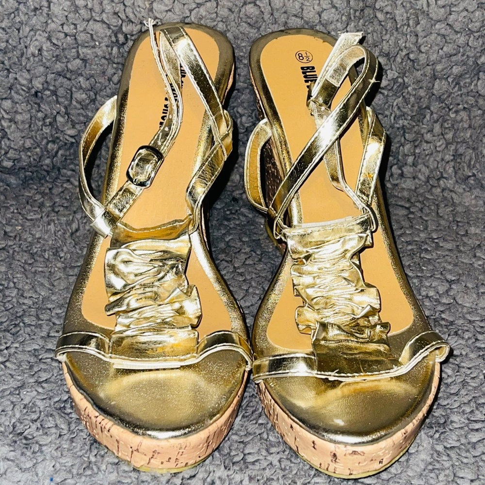 BLUE SUEDE SHOES SIZE 8.5